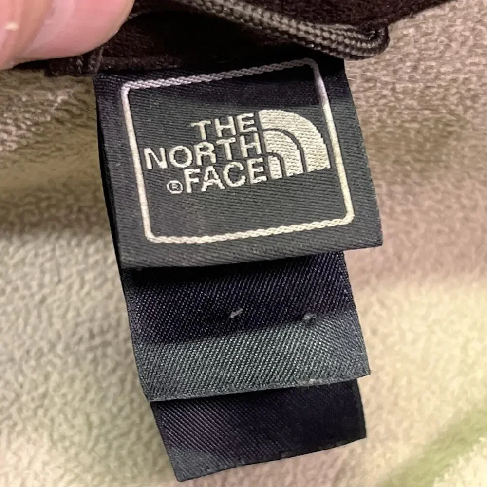 The North Face Jacket Mens Large Brown Softshell Fleece Lined Full Zip Hiking
